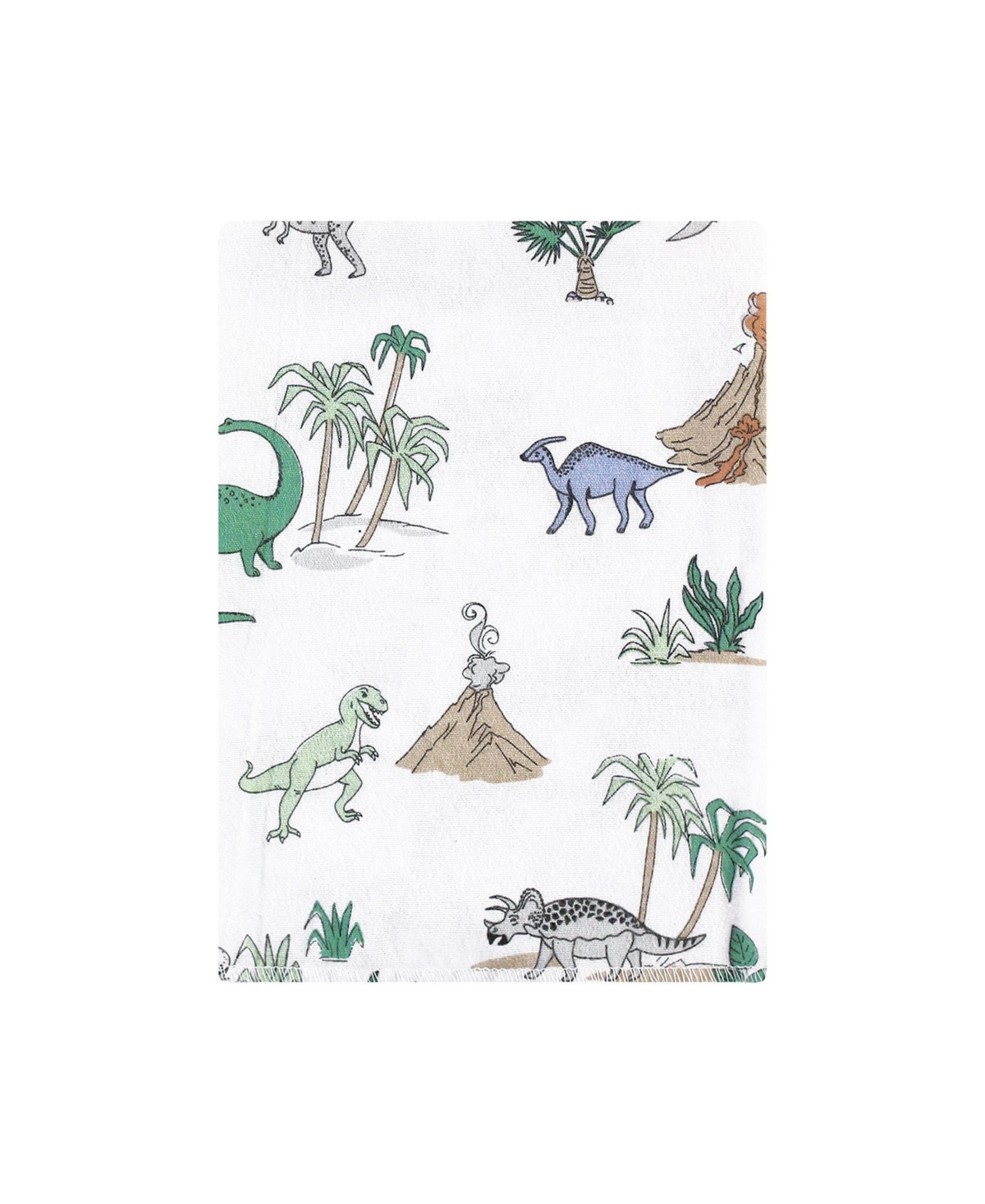 Hudson Baby Boys 12 Pack Cotton-Poly Flannel Burp Cloths