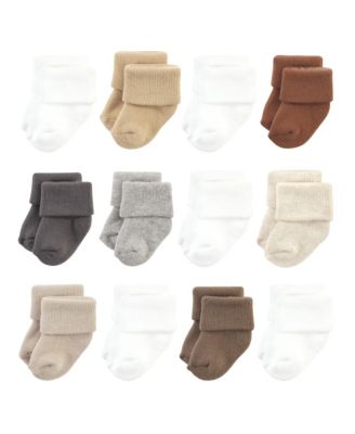 Baby Boys Hudson Unisex Bulk Pack of Soft Terry Socks