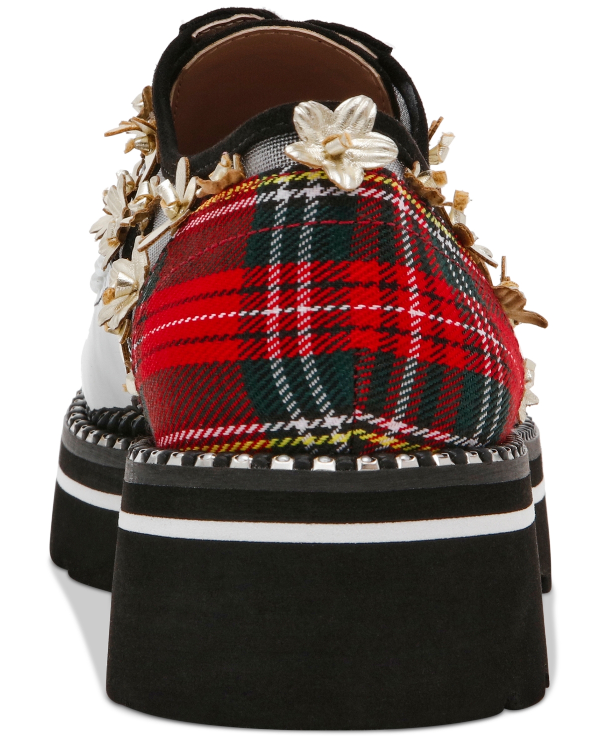 Betsey Johnson Women's Skyyla Lace-Up Embellished Oxford Loafers