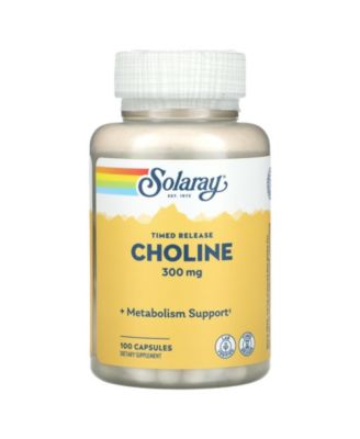 Timed Release Choline 300 Mg 100 Capsules