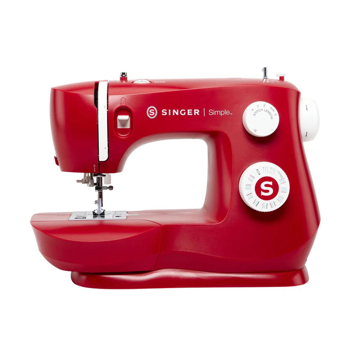 Simple 3337 Sewing Machine - Red - Red