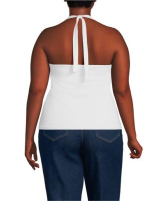 Plus Size Slender Halter Top