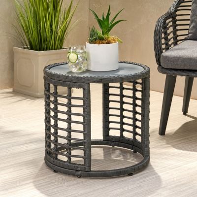 Streamdale Stylish Side Table for Refreshing Summer Drinks