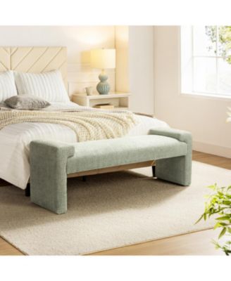 Arlesia 58.5'' W Modern Upholstered Accent Bench