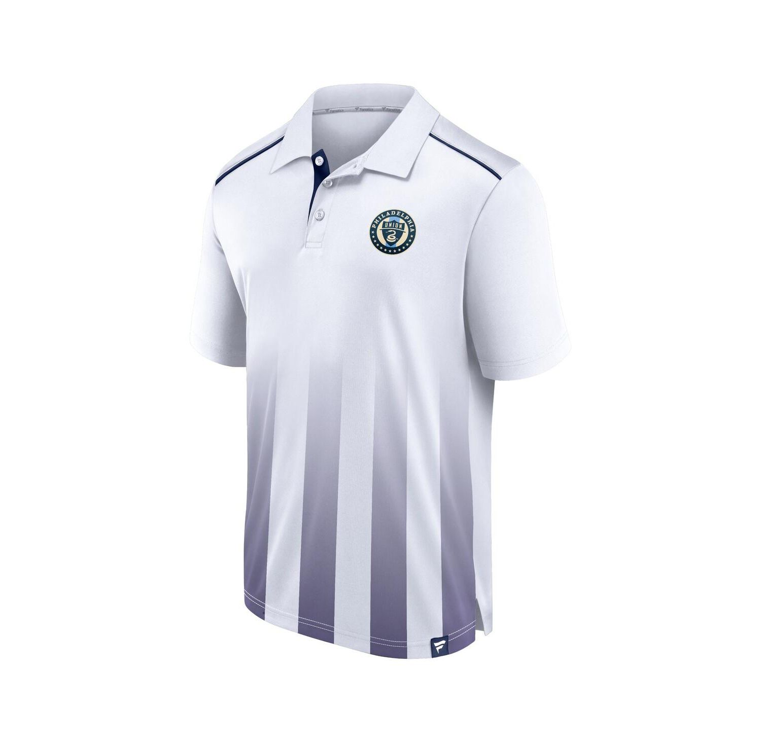 Men's White Philadelphia Union Line Up Fade Polo