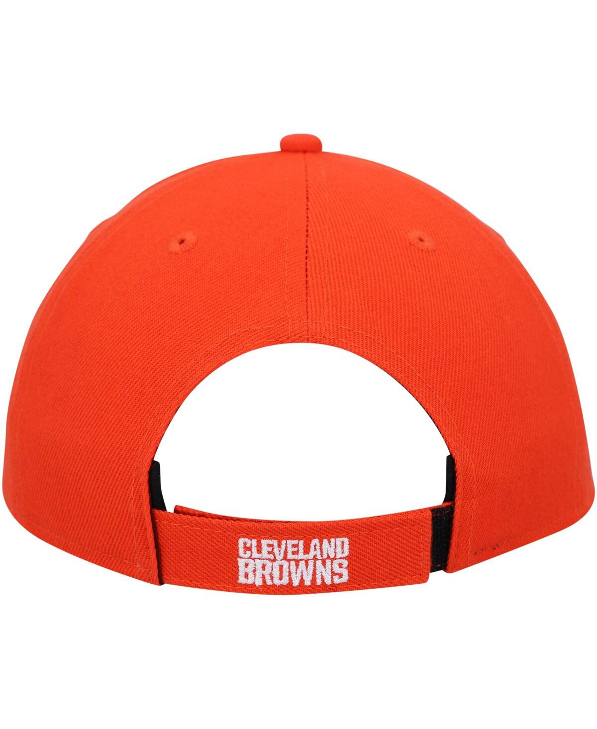 47 Brand Men's Orange Cleveland Browns Mvp Adjustable Hat In Orange