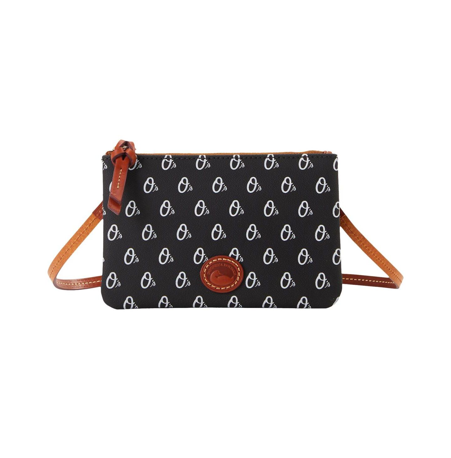 Женская сумка Dooney & Bourke Baltimore Orioles Top Zip Crossbody Purse — фото 1