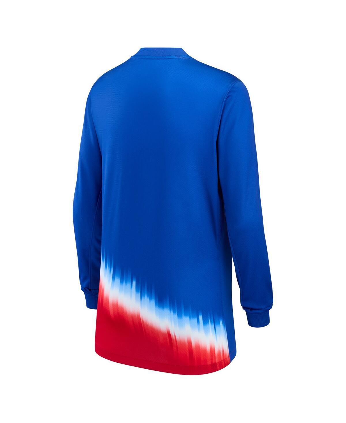 Nike Big Boys and GirlsUsmnt 2024 Away Replica Long Sleeve Jersey - Blue