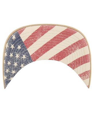 Men's Khaki New York Yankees Glory Daze Trucker Adjustable Hat