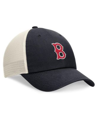 Men's Navy Boston Red Sox Cooperstown Collection Rewind Club Trucker Adjustable Hat