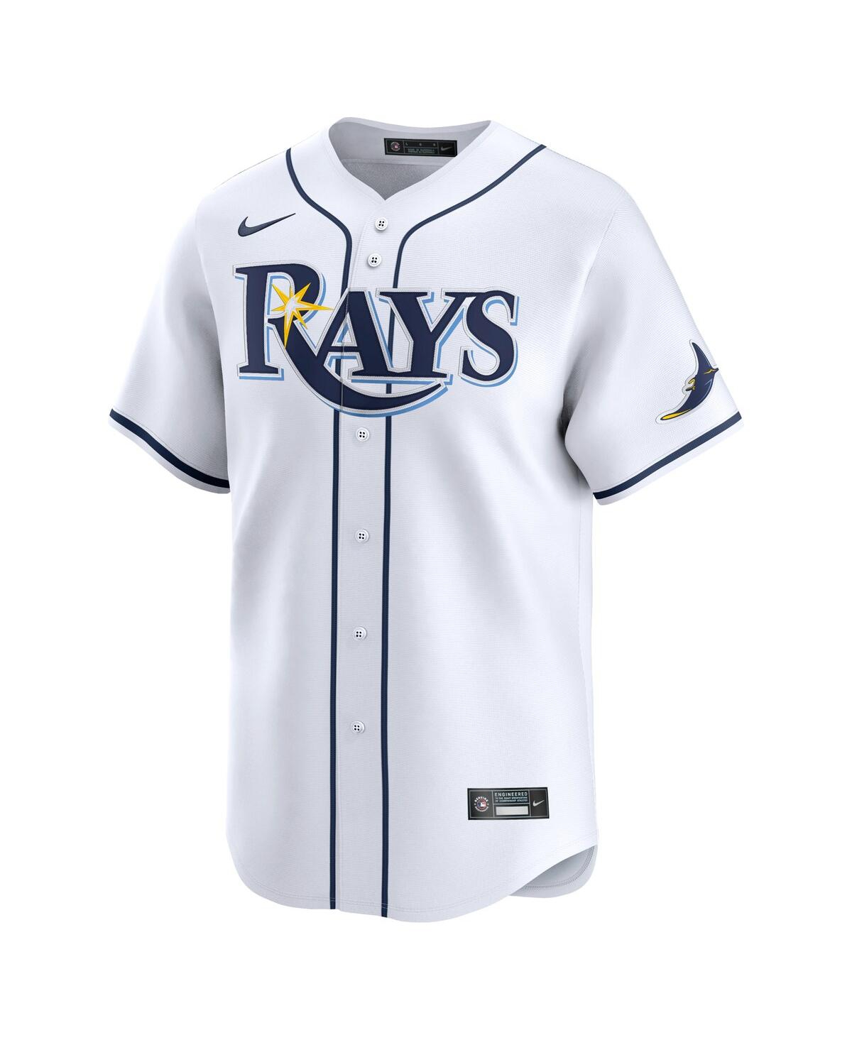 Nike Men's Zach EflTampa Bay Rays Home Limited Player Jersey - White