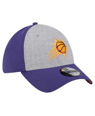 Men's Heather Gray/Purple Phoenix Suns Two-Tone 39THIRTY Flex Hat