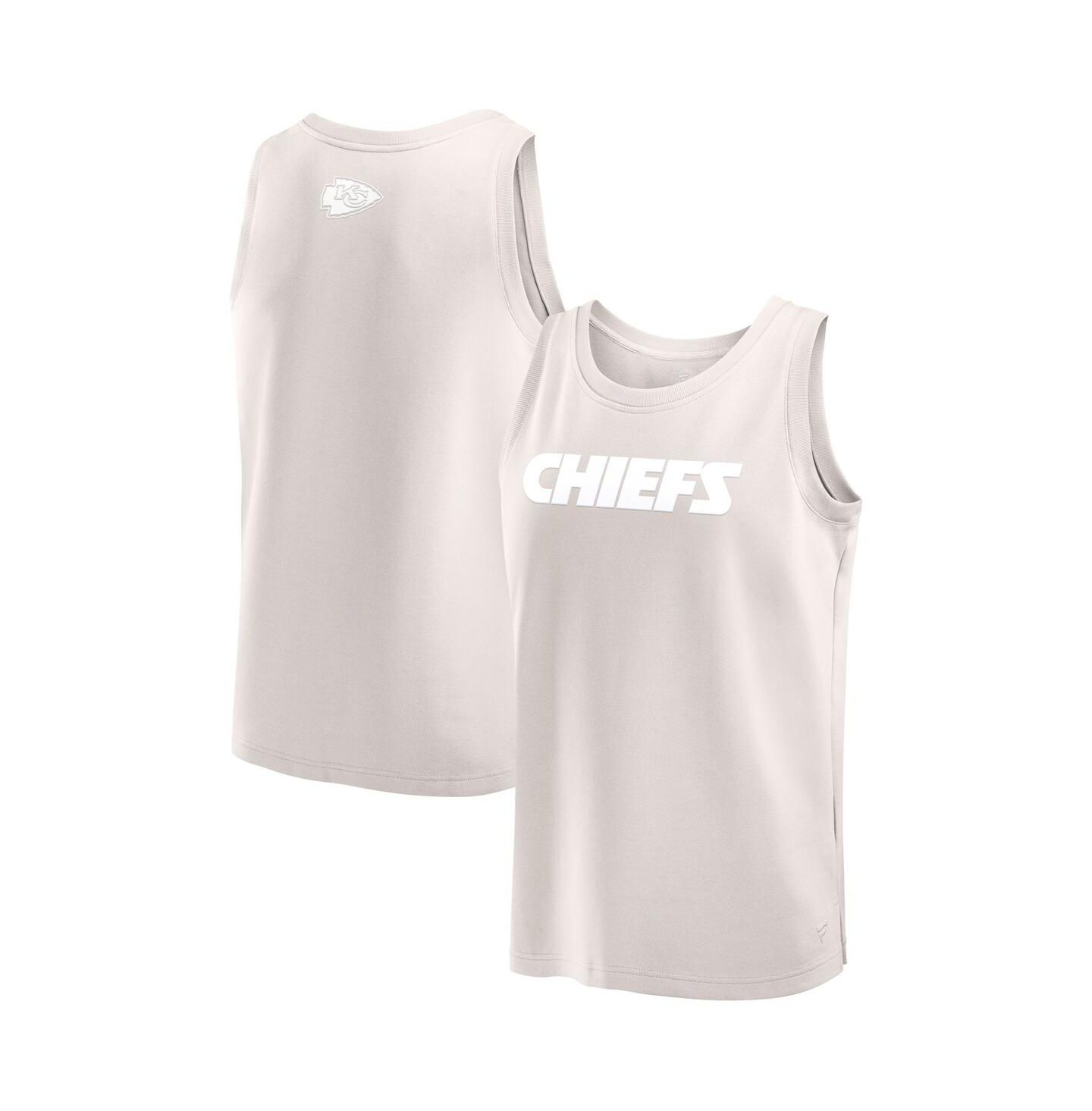 Мужской топ Fanatics Cream Kansas City Chiefs Elements — фото 1