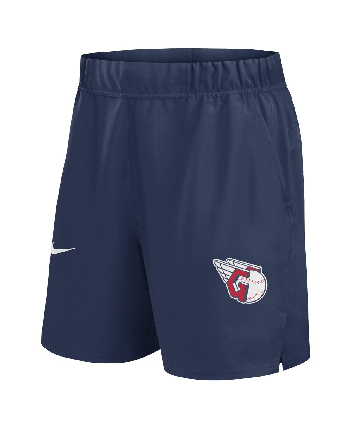 Nike Men'sCleveland Guardians Woven Victory Performance Shorts - Navy