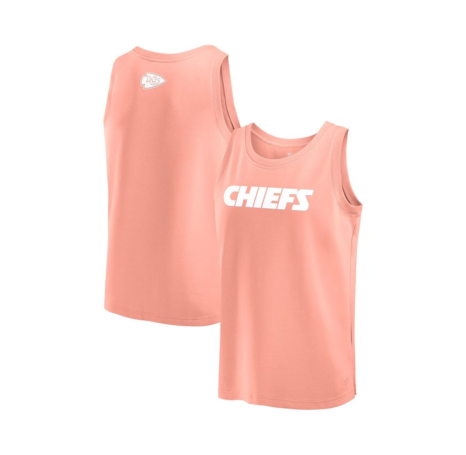 Men's Coral Kansas City Chiefs Elements Tank Top