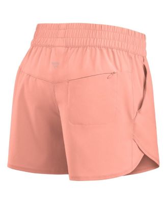 Women's Coral Philadelphia Phillies Studio Woven Vibe Shorts