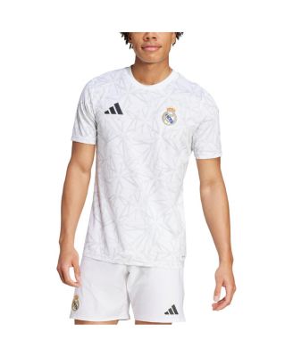 Men's White Real Madrid 2024/25 Pre-Match Top