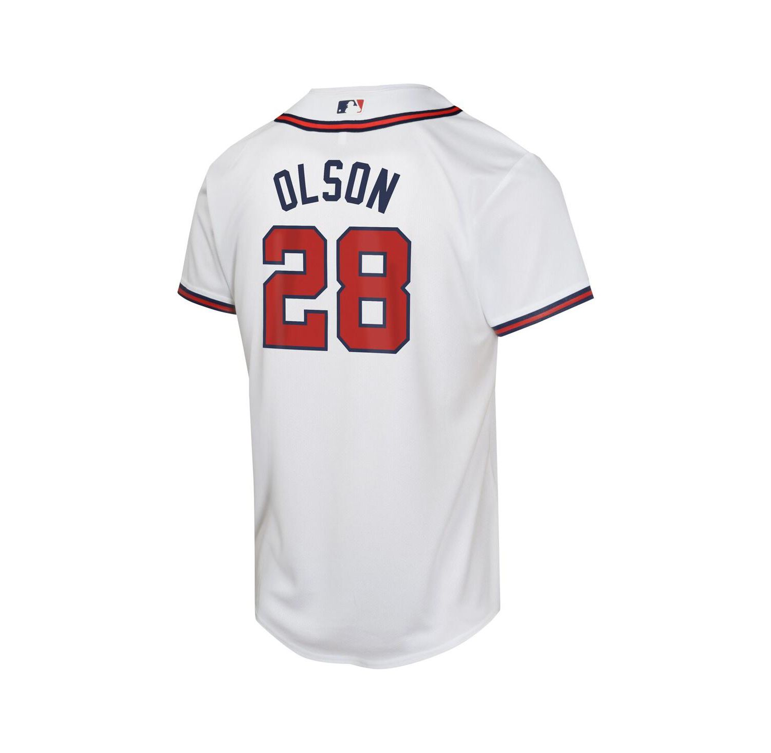Big Boys and Girls Matt Olson White Atlanta Braves Home Game Player Jersey