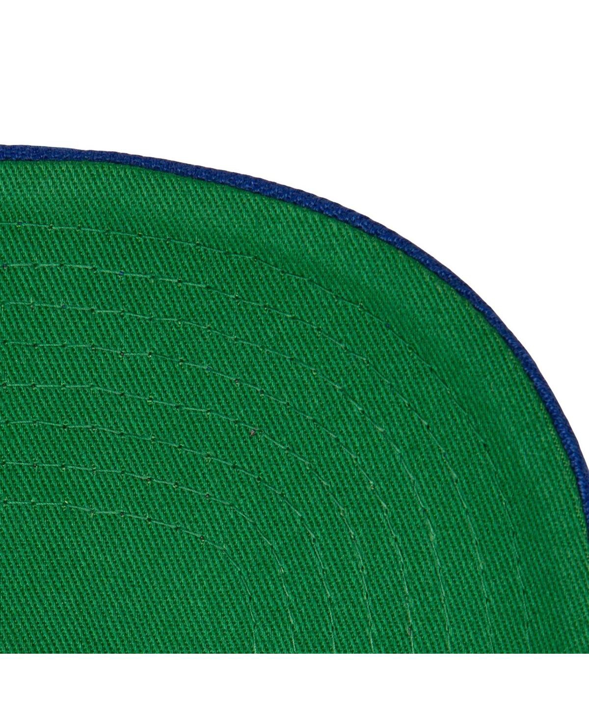 Mitchell & Ness Men's Cream/blue New York Knicks 2x Nba Champions Soul Legacy Defined Snapback Hat In Cream,blue