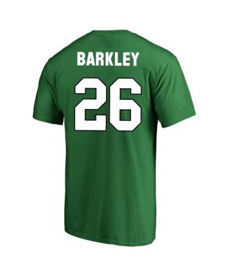 Men's Saquon Barkley Kelly Green Philadelphia Eagles Big Tall Name Number T-Shirt
