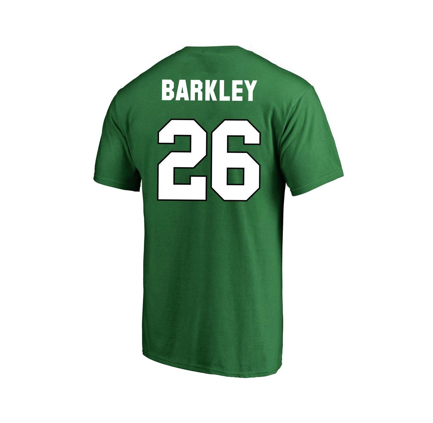 Men's Saquon Barkley Kelly Green Philadelphia Eagles Big & Tall Name & Number T-Shirt