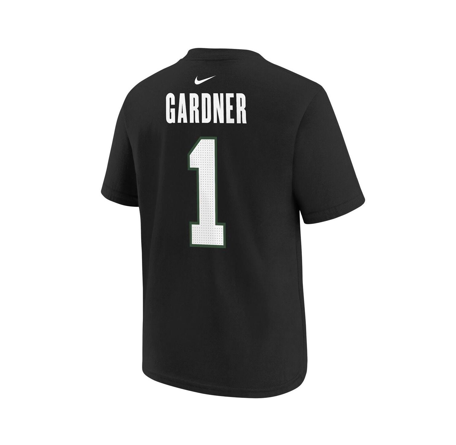 Big Boys and Girls Ahmad Sauce Gardner Black New York Jets Player Name & Number T-Shirt