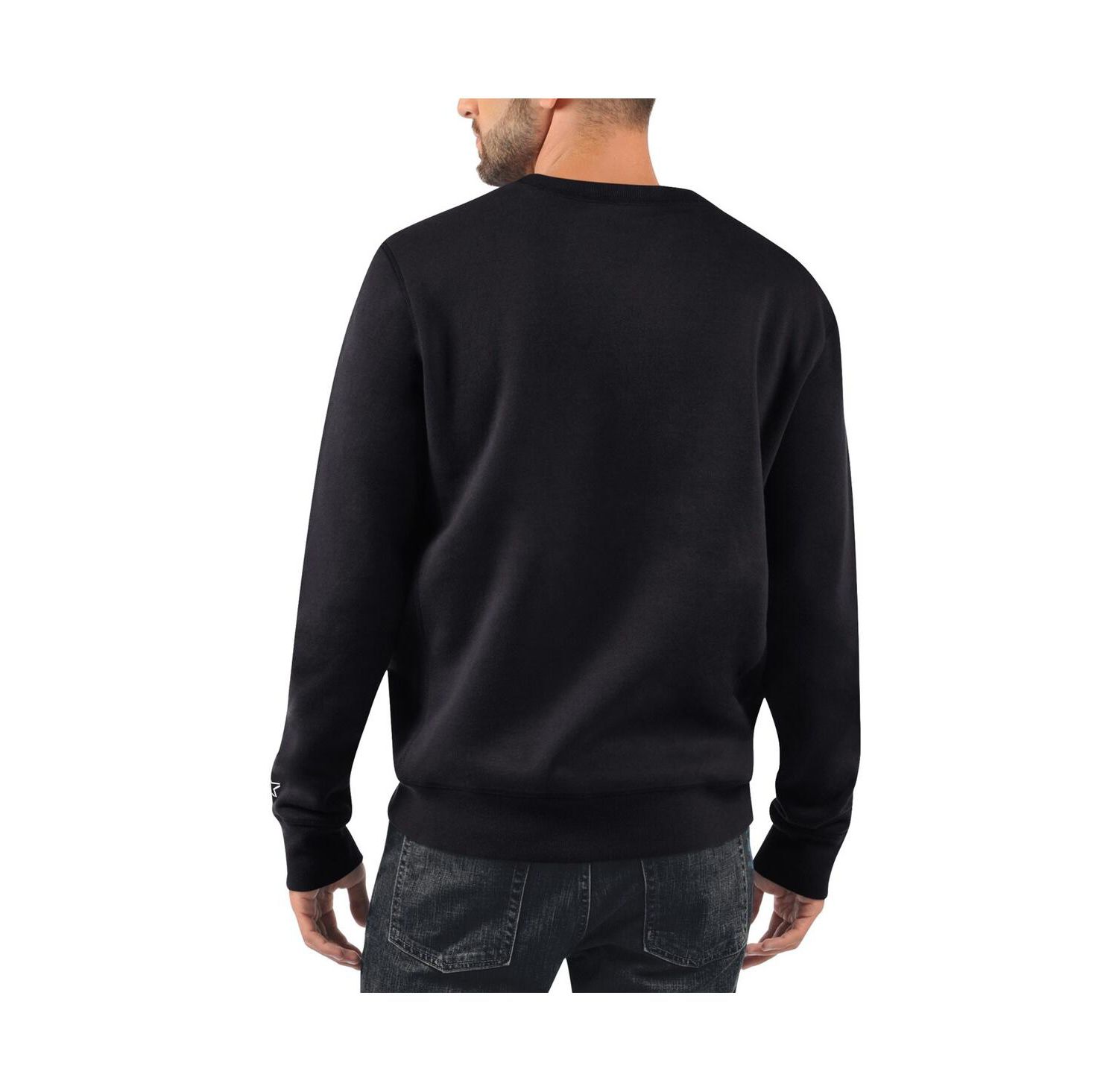Men's Black New York Giants 1925 Collection Long Sleeve Pullover Sweatshirt