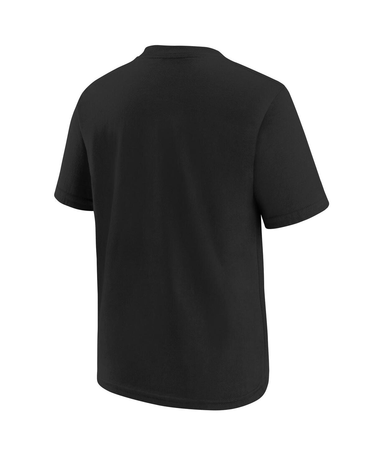 Nike Big Boys and GirlsBoston Celtics 2024 Nba Finals Champions Expressive T-Shirt - Black