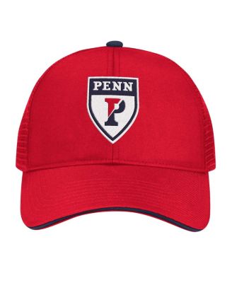 Men's Red Pennsylvania Quakers Wyatt Adjustable Hat