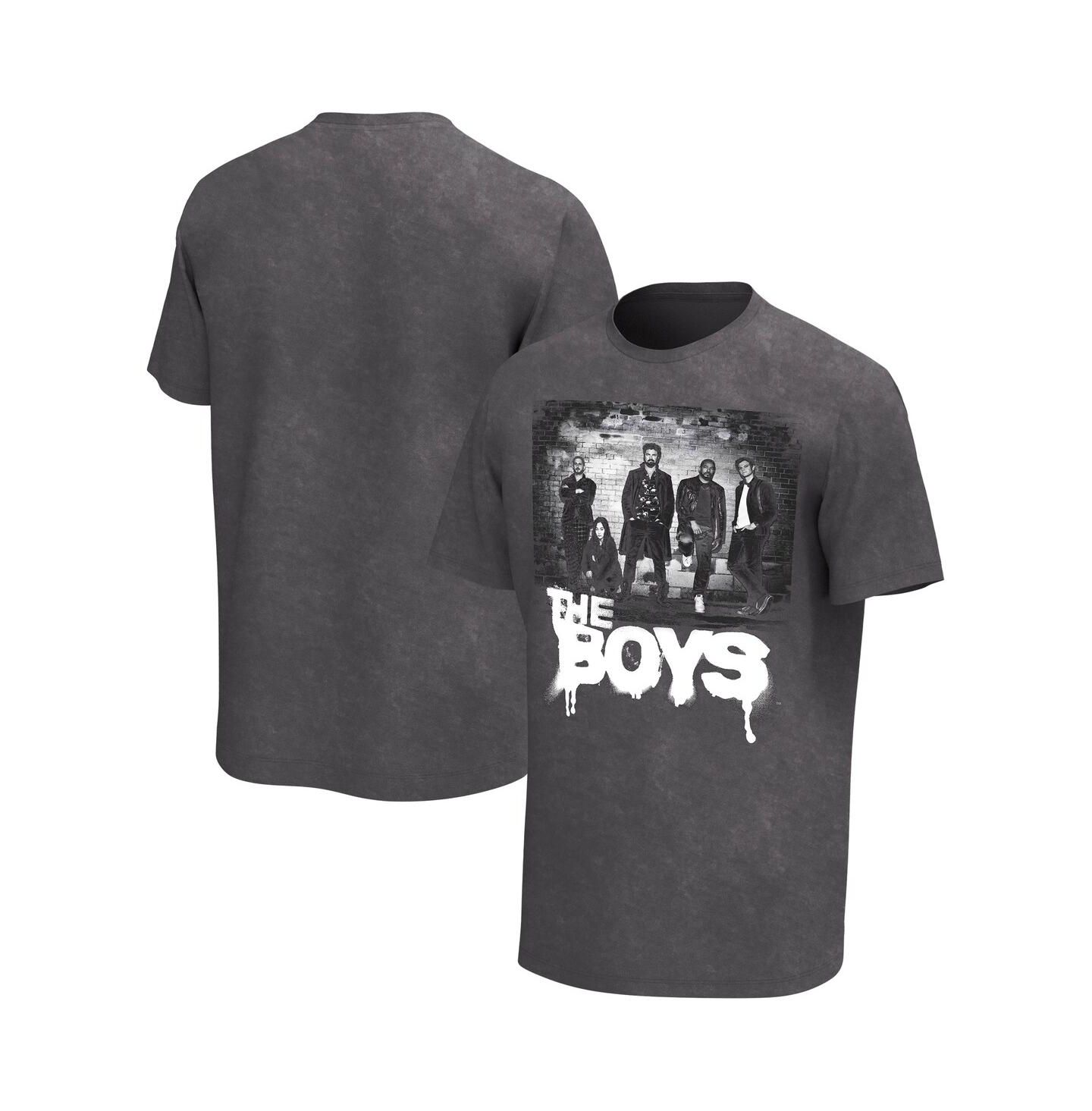Мужская футболка Philcos Black The Boys The Crew Washed Graphic — фото 1