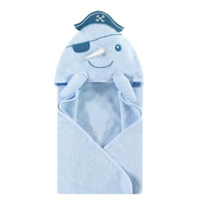 Cotton Animal Face Hooded Towel and Plush Bathrobe Bundle Set