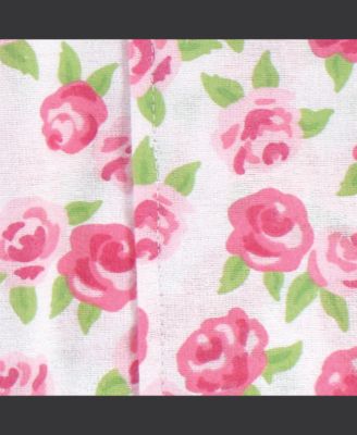 Girls 4Pk Burp Cloth