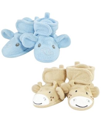Hudson Baby - - Toddler Boys and Girls Cozy Fleece Booties