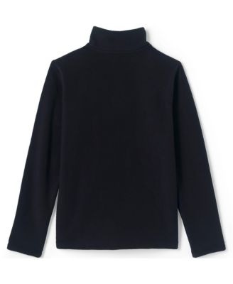 Girls Lightweight Fleece Quarter Zip Pullover