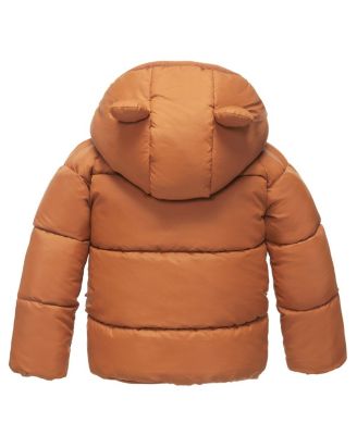 Baby Boys Sherpa Fleece Lined Puffer Jacket 6-24M