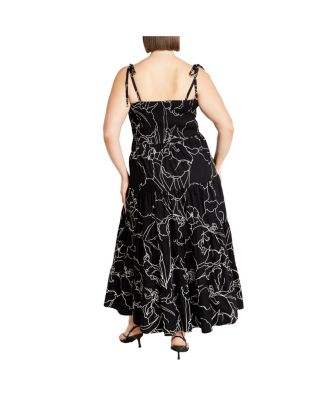 Women's Marli Print Maxi Dress