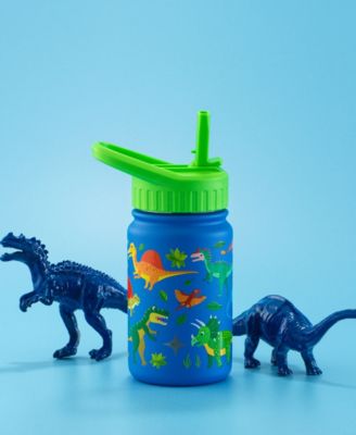 Kids Stainless Steel Water Bottle with Straw Lid, 12oz
