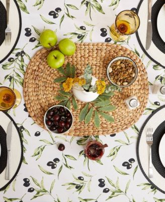 Print Outdoor Tablecloth, 60 Round