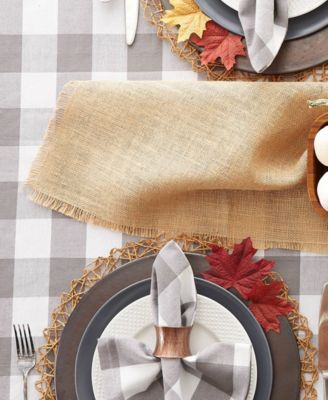 Buffalo Check Tablecloth, 52"x52 "