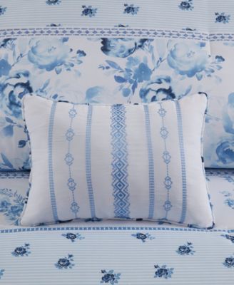 Christa Floral Striped 4-Pc. Comforter Set, Twin/Twin XL