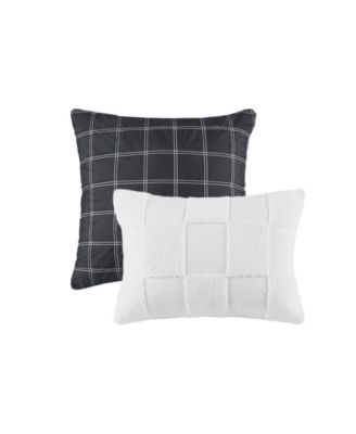 Miley Checkered 4-Pc. Comforter Set, Twin/Twin XL