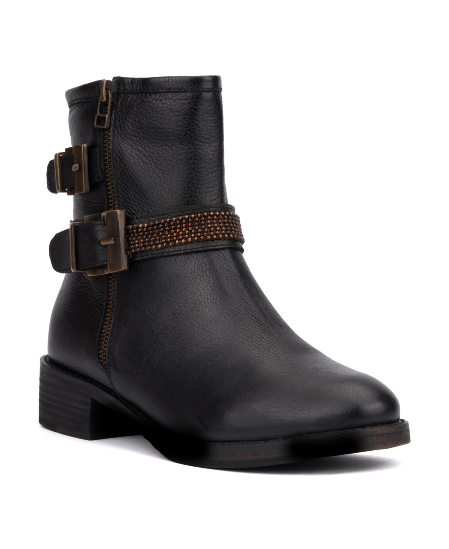Женские ботинки Vintage Foundry Co Castel Ankle, цвет: Чёрный — фото 1