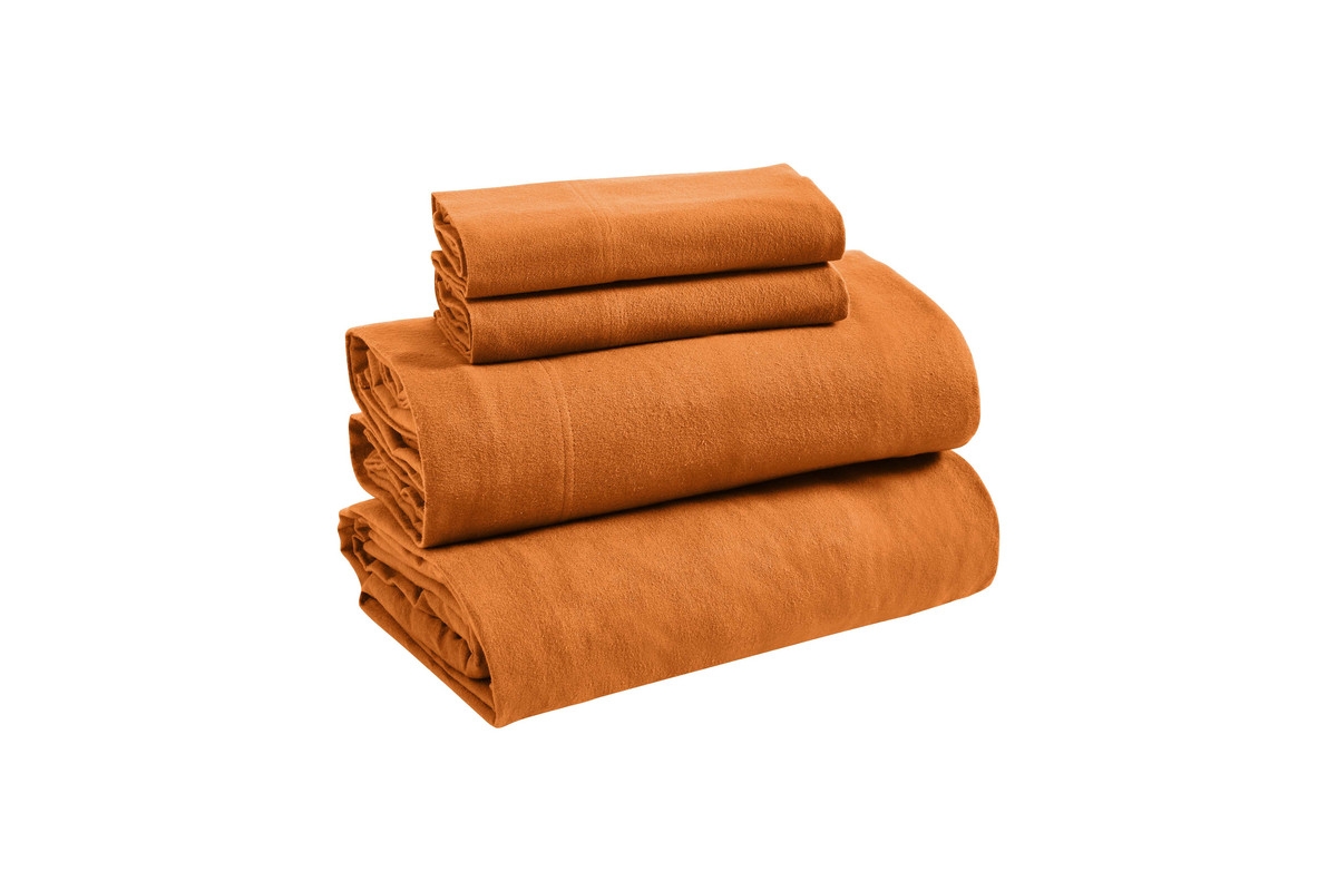 Superior Paisley or Solid Flannel Cotton Deep Pocket Sheet Set