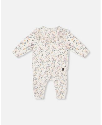 Deux Par Deux Top & Pants set - printed flowers Deux Par Deux Top & Pants set - printed flowers