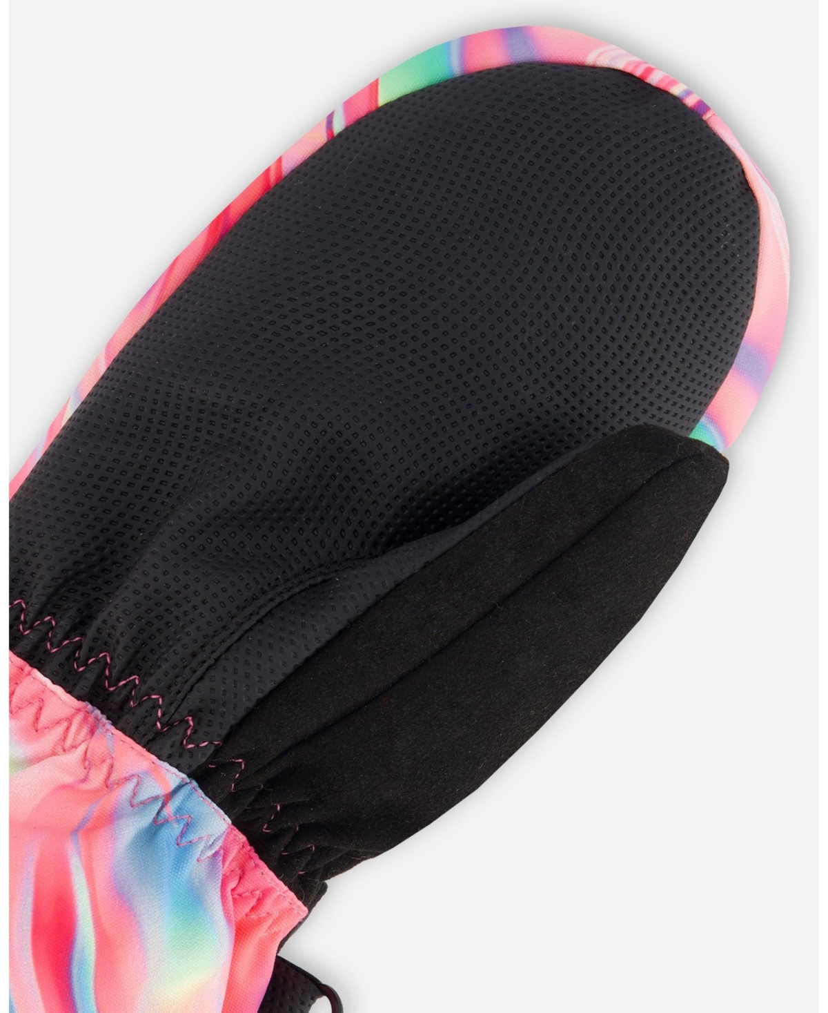 Deux par Deux Girls Technical Mittens- Printed marble