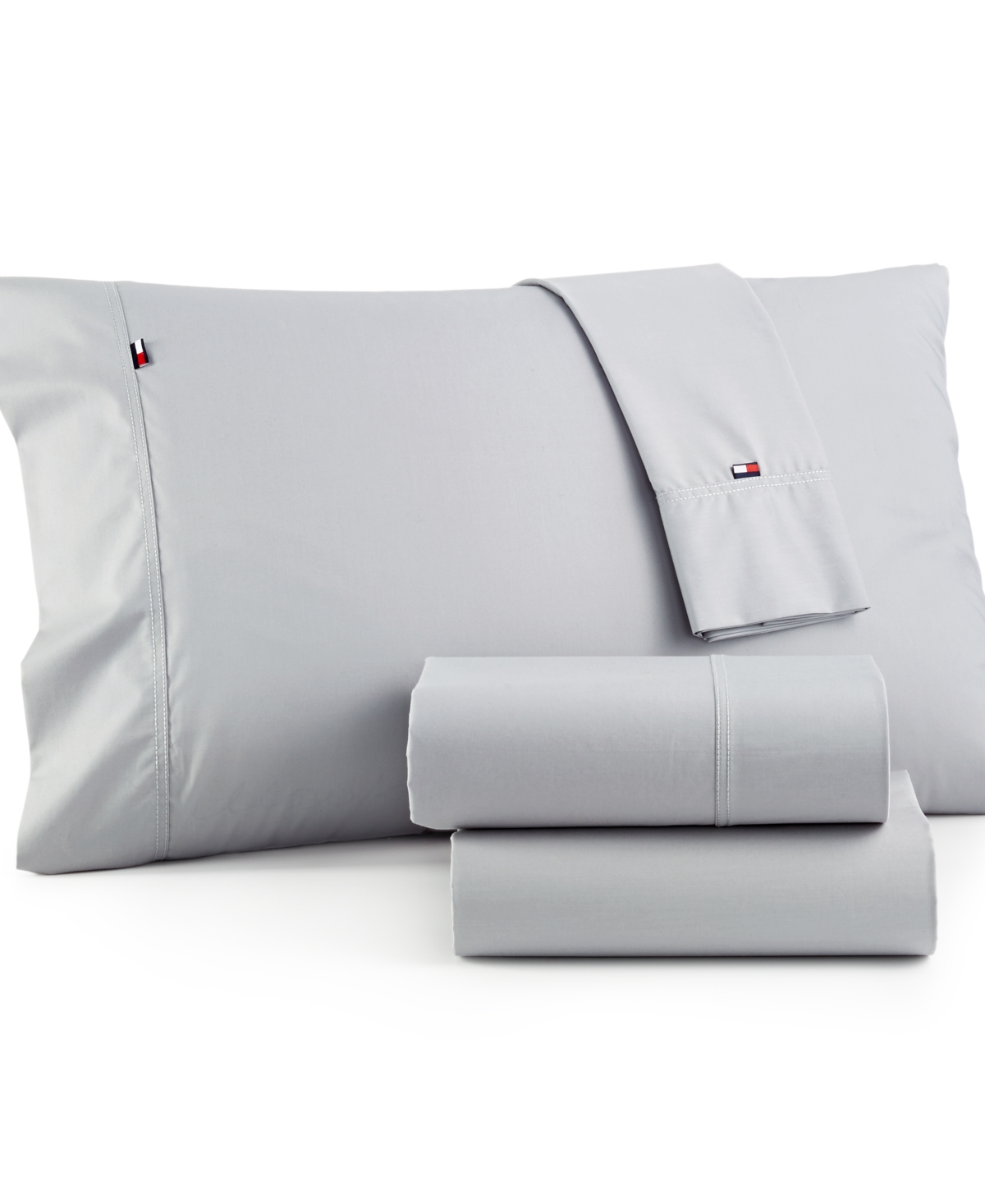 Tommy hilfiger solid core queen sheet set clearance