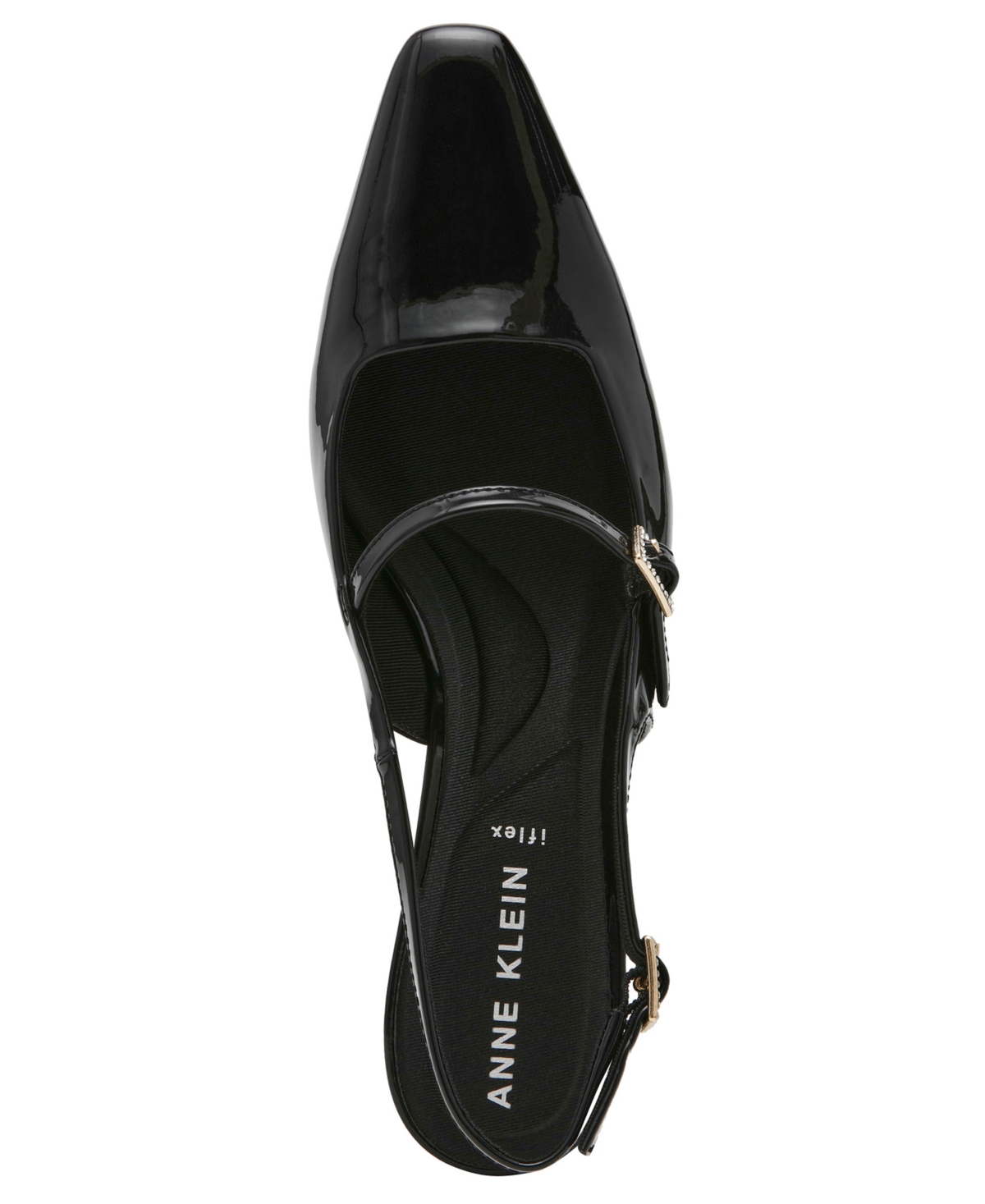 Anne Klein Women's Tyra Mary Jane Slingback Kitten Heel Pumps