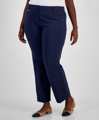Plus and Petite Plus Size Curvy Pants, Created for Macy's