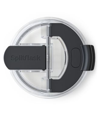 Dual Chamber 2-In-1 Double Sided Vacuum Insulated Stainless Steel Water Bottle Tumbler Travel Mug 30oz