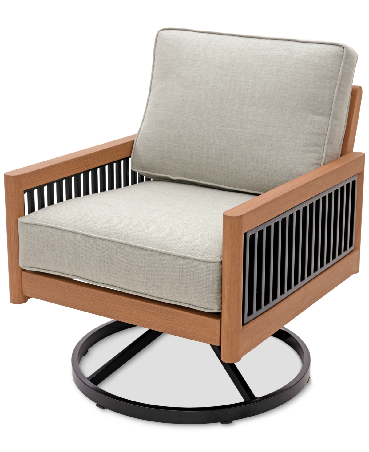 Closeout! Baxley Outdoor Swivel Chair, Created for Macys